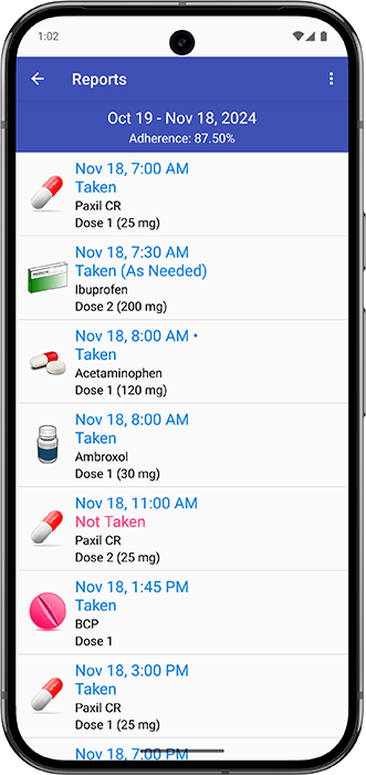 the pill reminder app